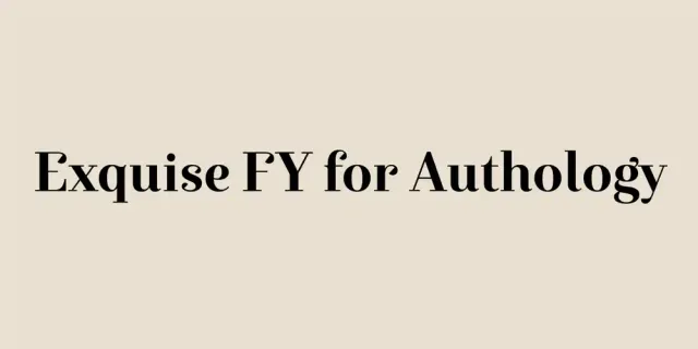 Exquise FY for Authology