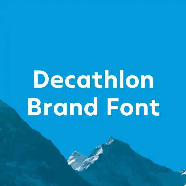 Decathlon Brand Font