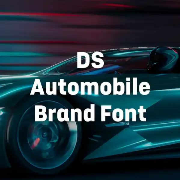 DS Automobiles Brand Font