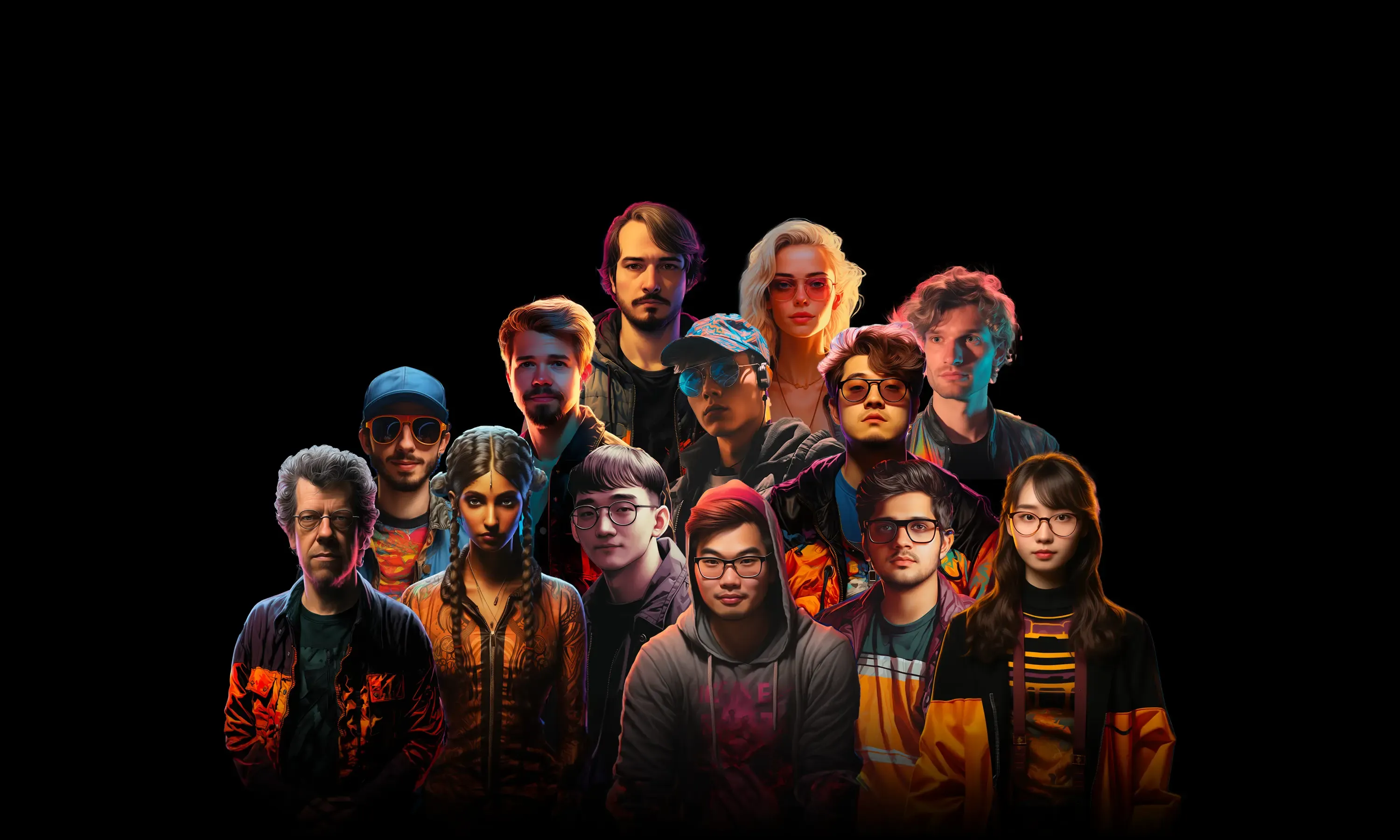 Team Black background